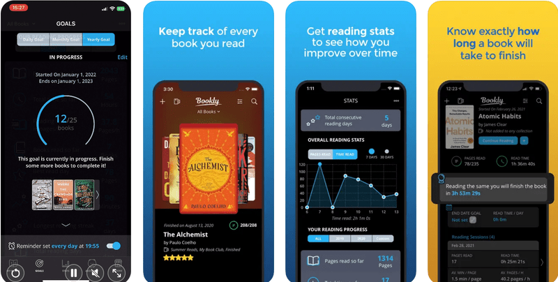 12 Book Tracking Apps to Stay Up to Date on Your Reading Goals