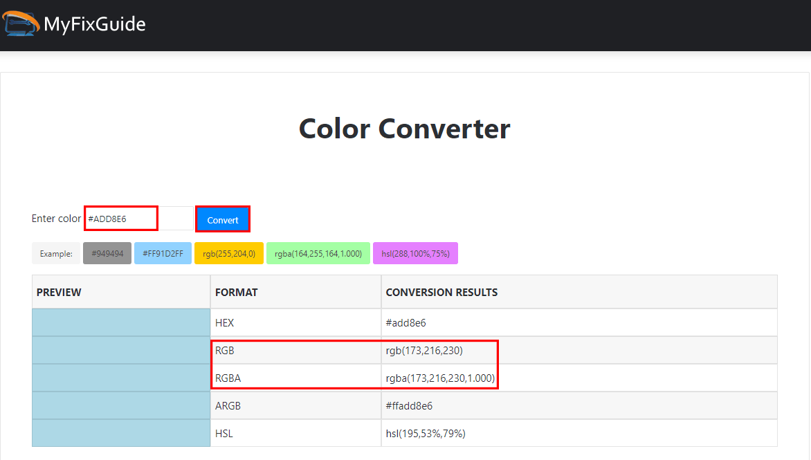 12 Best Hex to RGBA Color Code Converters Geekflare