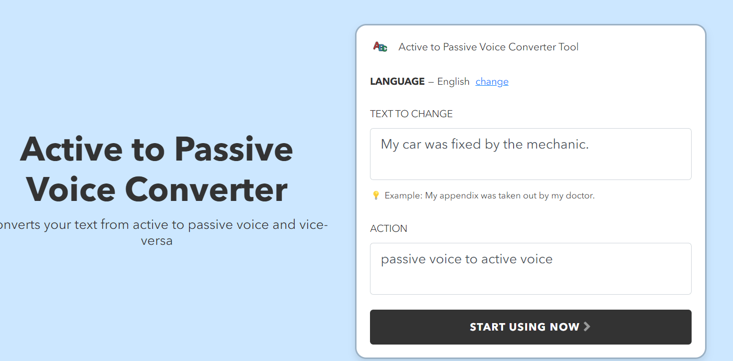 Los 8 mejores convertidores de voz activa a pasiva y viceversa [2023]