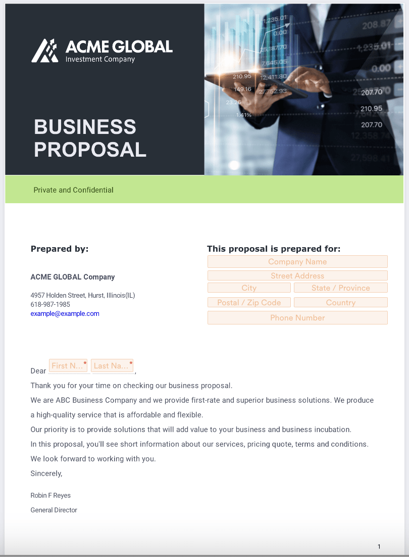 How to Write a Business Proposal [W/ Tips & Templates] Geekflare