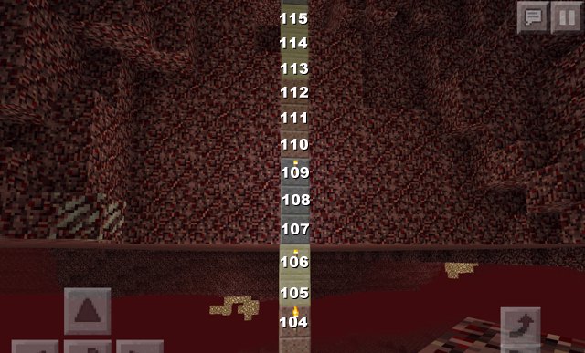 Geek Pocket Minecraft - Nether Cross Section and Levels Analysis
