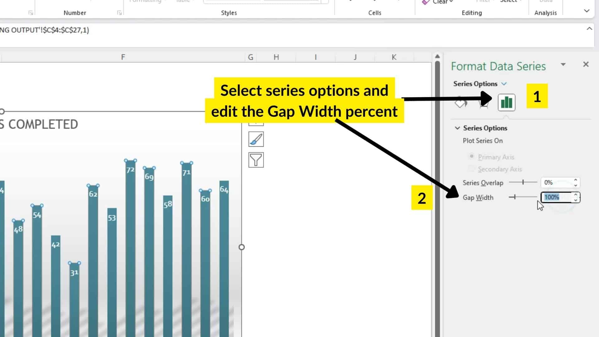 Remove Unwanted Gaps in Your MS Excel Chart Axis GeekPossible
