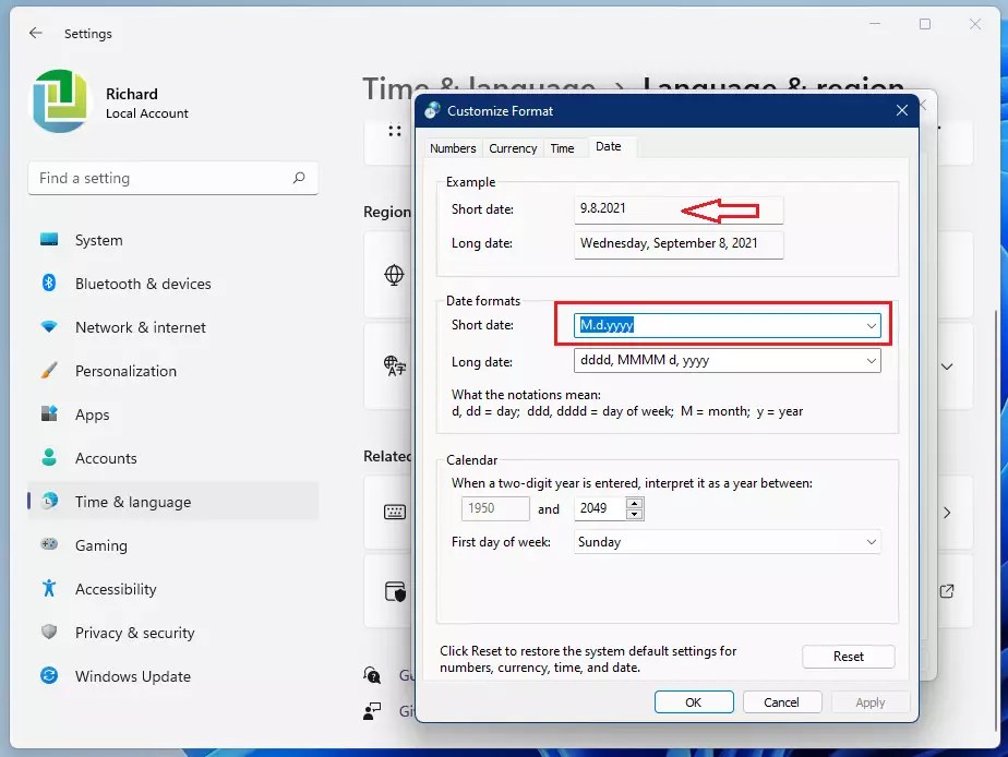 Changing the Format of Date and Time in Windows 11 Geek Rewind