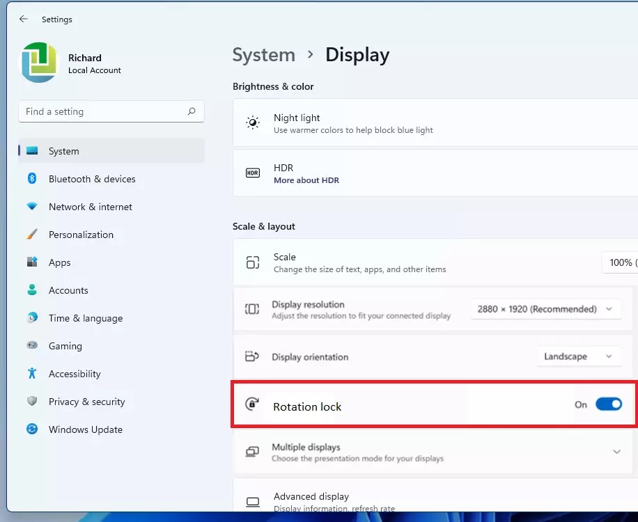 How to Turn On or Off AutoRotate Screen in Windows 11 Geek Rewind