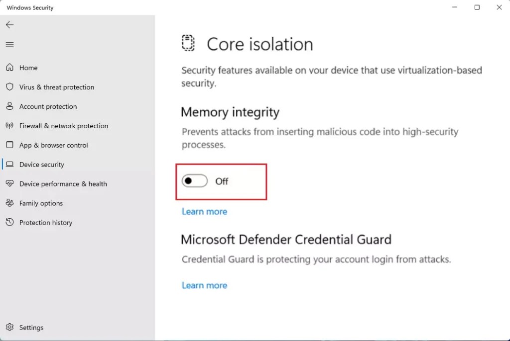 How to Enable or Disable Memory Protection by Core Isolation in Windows 11 Geek Rewind