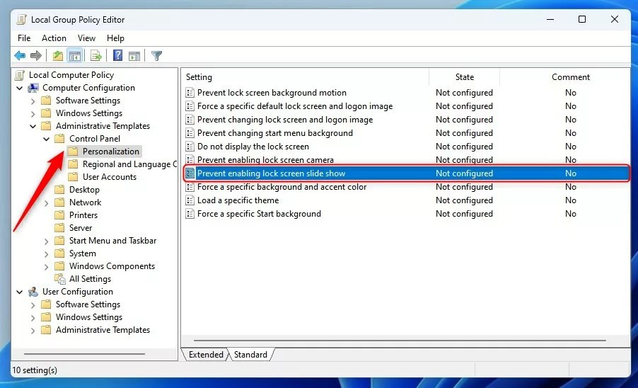 How to Turn On or Off the Lock Screen Slideshow in Windows 11 Geek Rewind