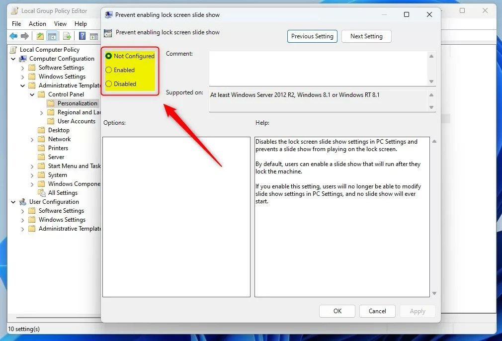 How to Turn On or Off the Lock Screen Slideshow in Windows 11 Geek Rewind