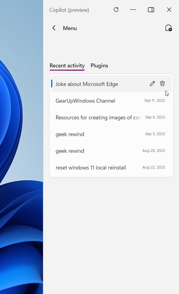 How to Delete Chat History in Copilot on Windows 11 Geek Rewind