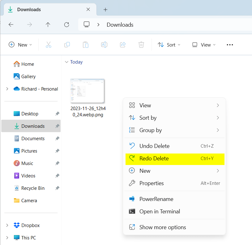 How to Undo or Redo Actions in File Explorer on Windows 11 Geek Rewind