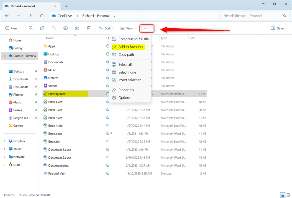 How to add or remove files to your Favorites in File Explorer on Windows 11 Geek Rewind