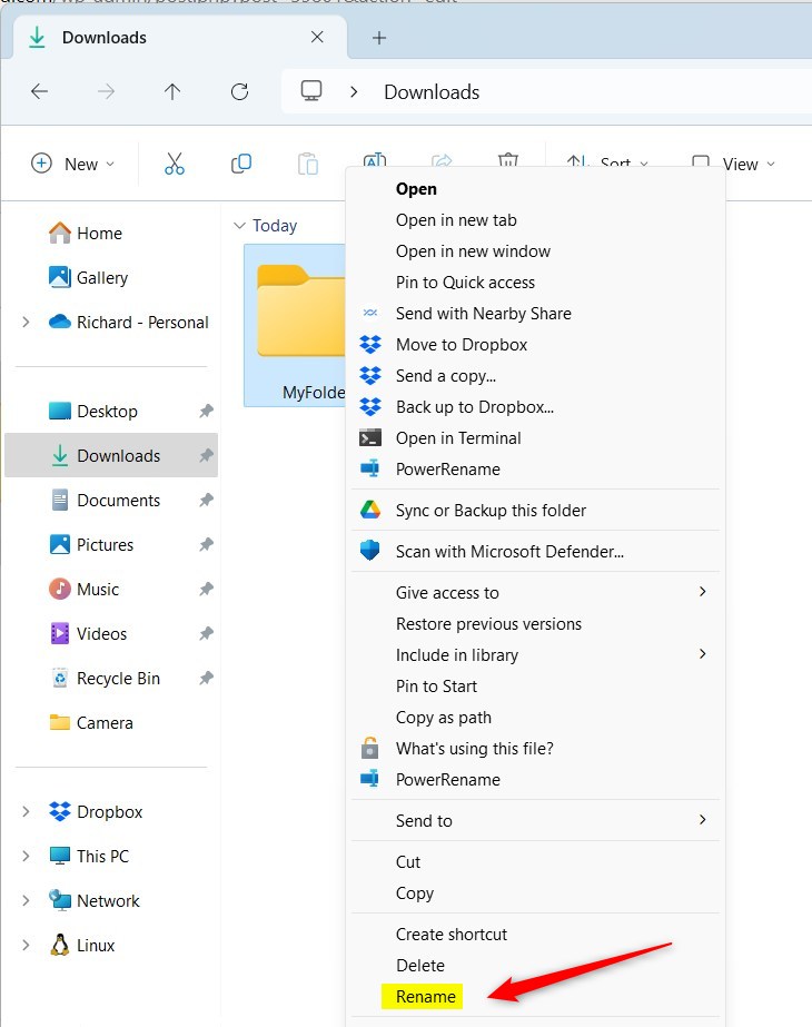 Learn how to rename folders in Windows 11 Geek Rewind