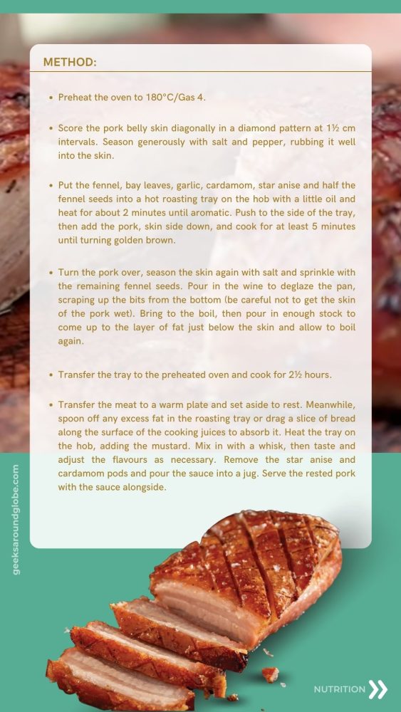 Gordon Ramsay's Slow Roasted Pork Belly Recipe GeeksAroundGlobe