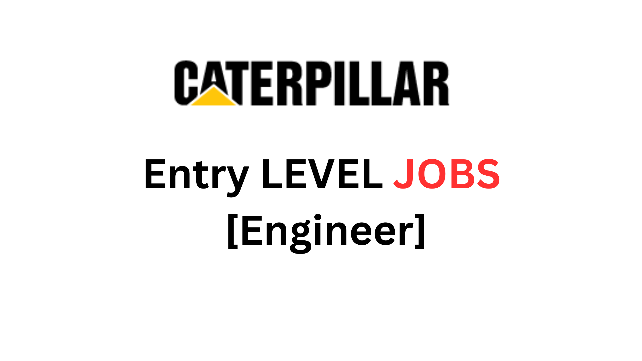 Caterpillar Campus Drive 2023 Finance Analyst Job GeeksGod