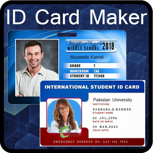 Identity Card Maker Editor System Free Source Code &Tutorials & Trending Technologies
