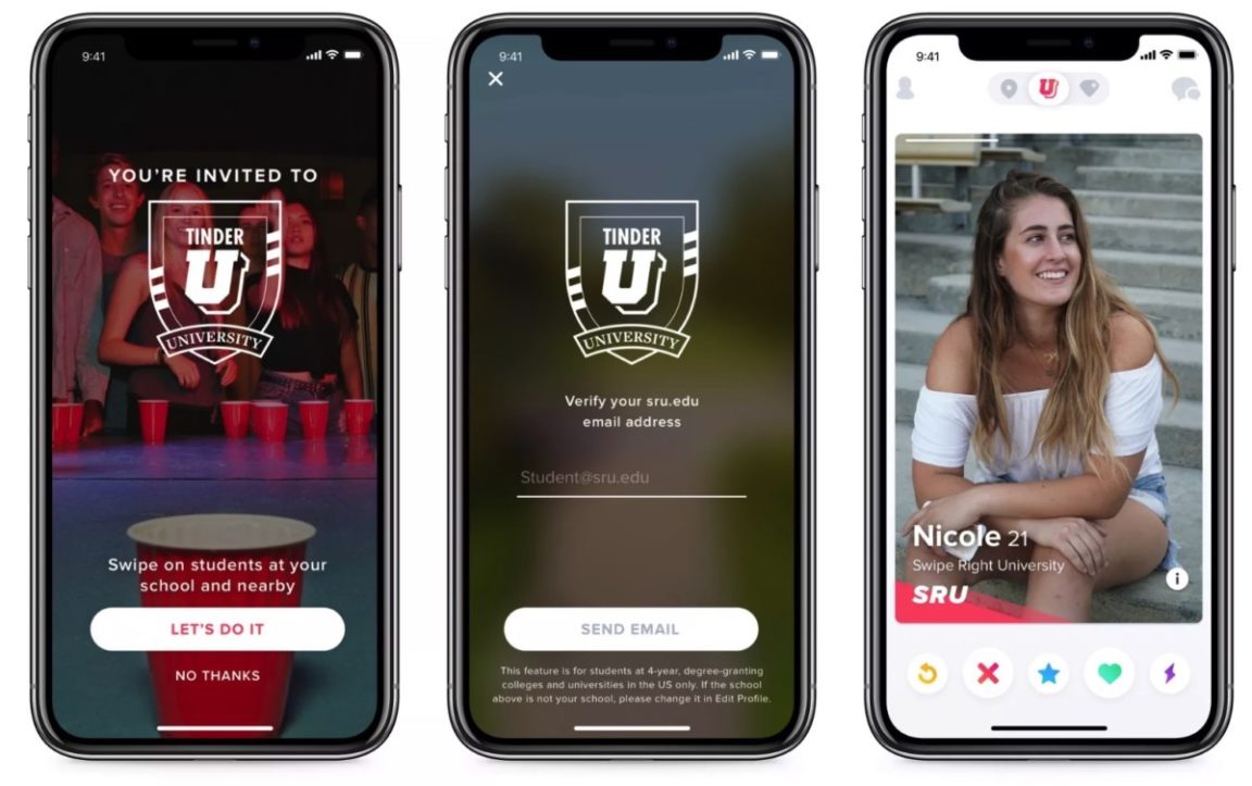 Tinder launches dating app made for university students