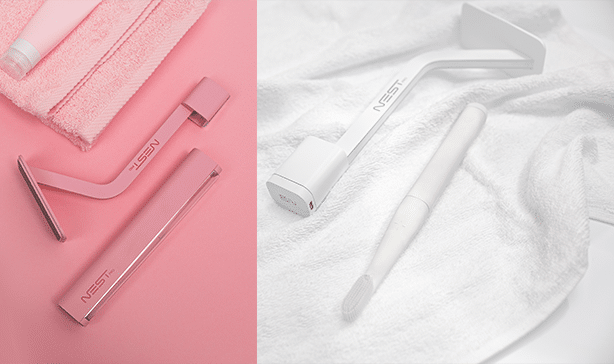 The Nest Brush is a toothbrush with its own UVC sterilizer • GEEKSPIN
