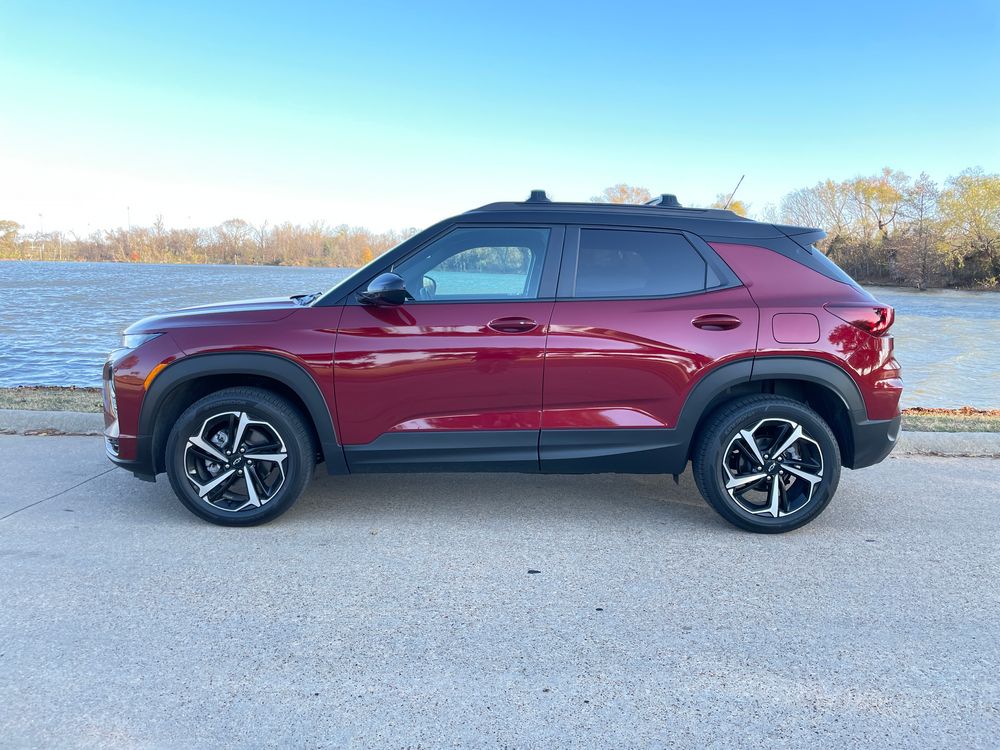 2022 crimson red trailblazer