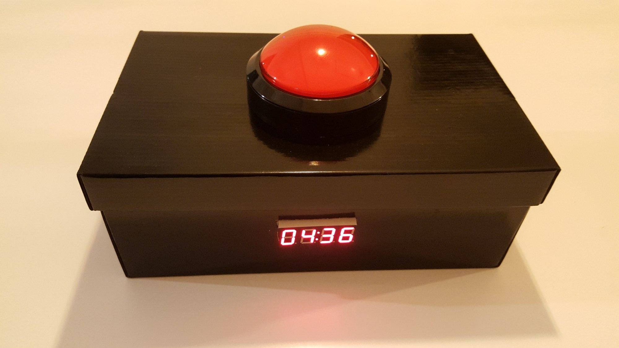Timer Button with Raspberry Pi Geek stuff