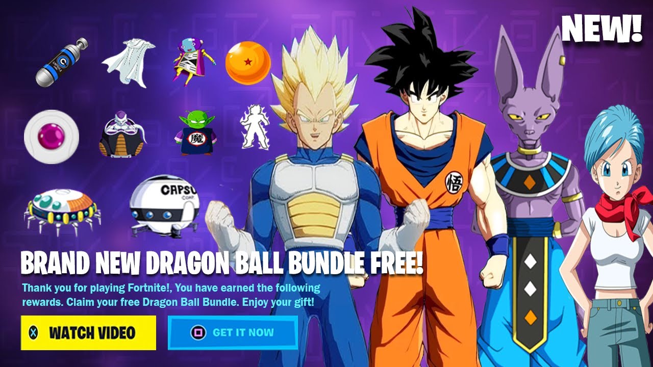 Fortnite Ways To Get A Dragon Ball Skins In Fortnite Game! Read To