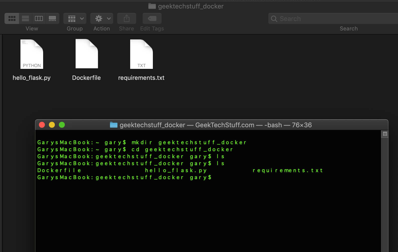 Creating A Docker Image Geek Tech Stuff