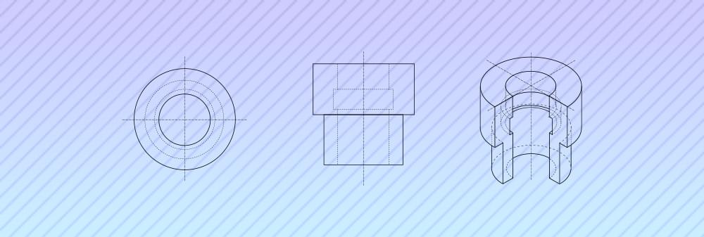 LibreCAD Isometric Projection Drawing GeekThis