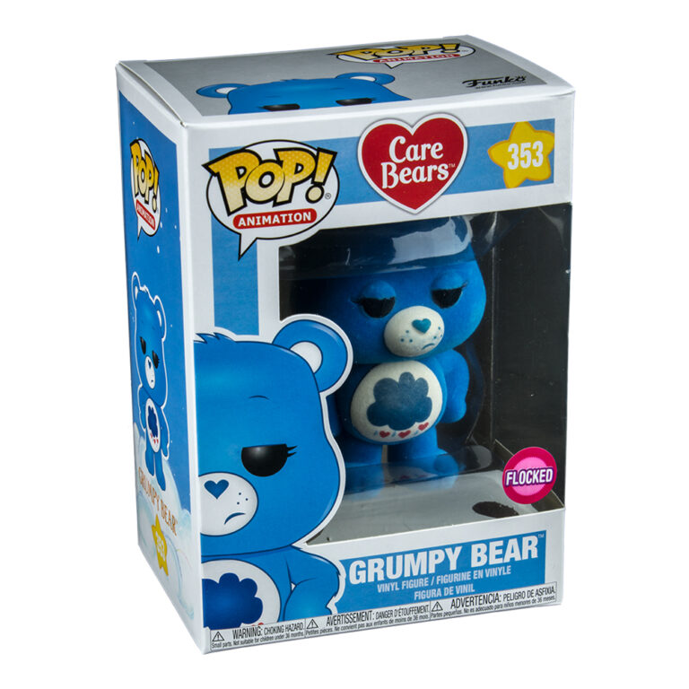 Care Bears Funko POP! Vinyl 353 Grumpy Bear Flocked GeekVault