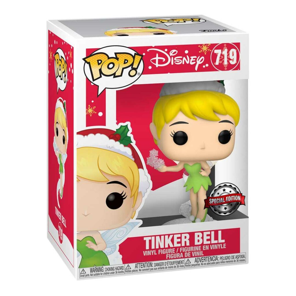Disney Peter Pan Funko POP! Vinyl 719 Tinker Bell Christmas Holiday