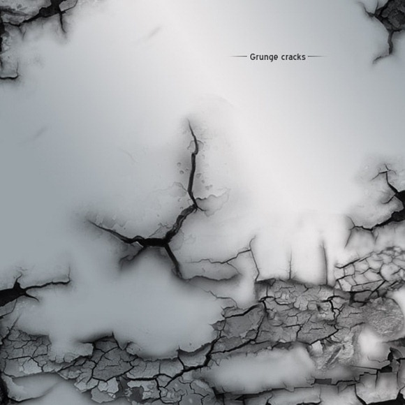 30 Beautiful Free Crack Brushes For Designers.