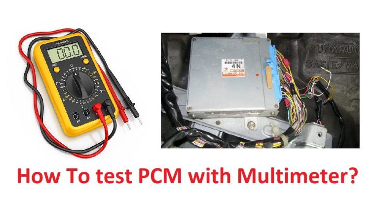 How to test PCM with a Multimeter? - Geeky Engineers