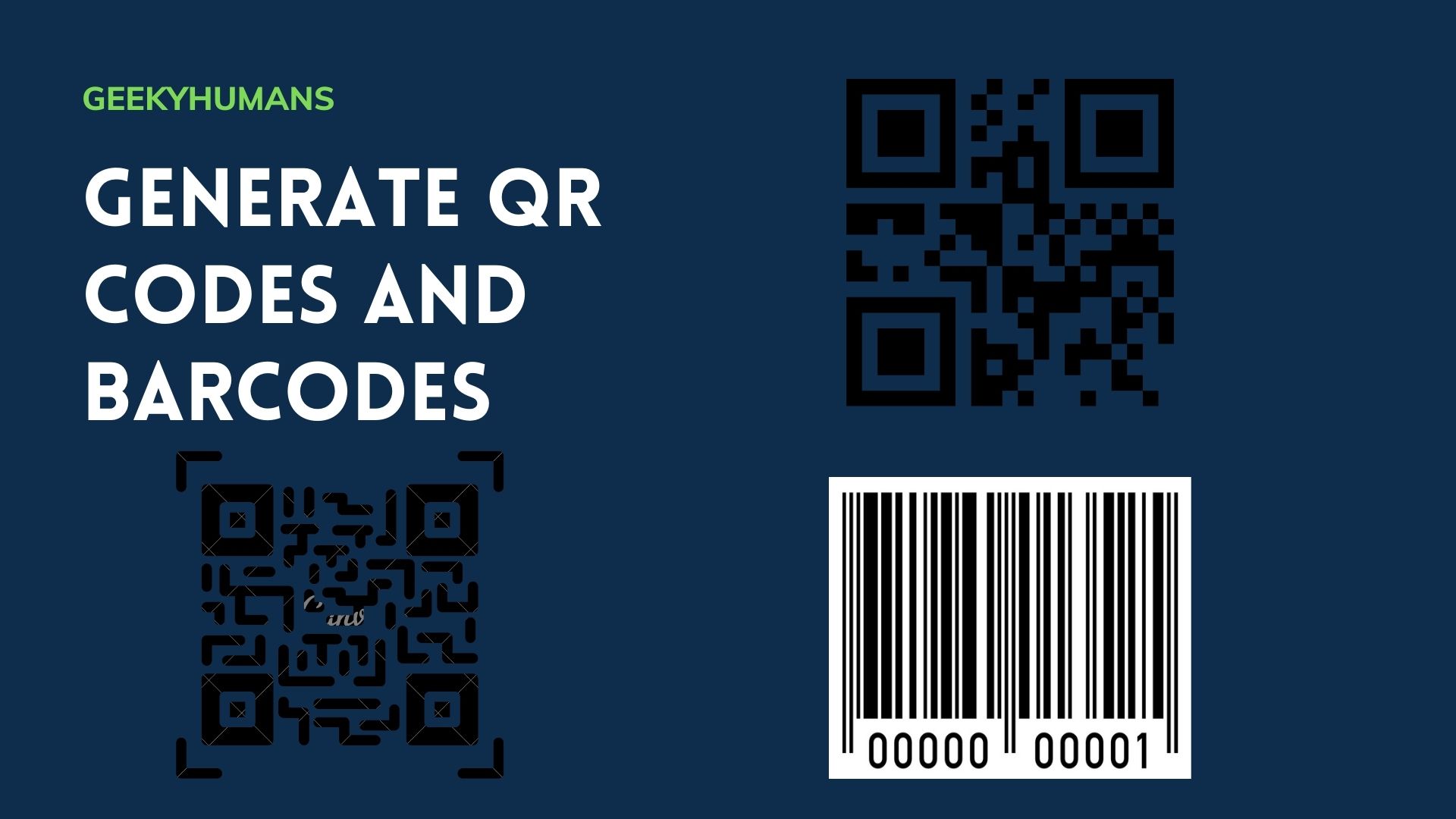 Generating QR Codes and Barcodes in Python Geeky Humans