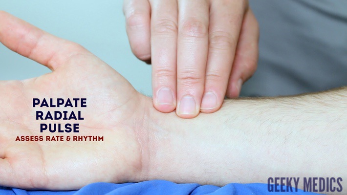 Cardiovascular examination - OSCE Guide | Geeky Medics