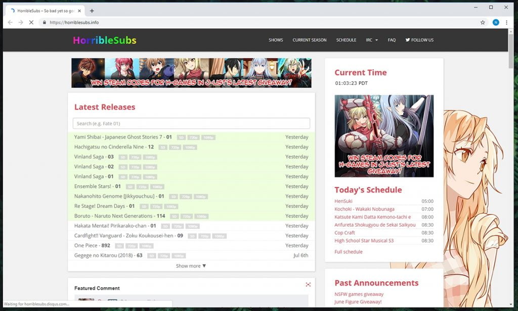 Best anime torrent websites to watch free anime