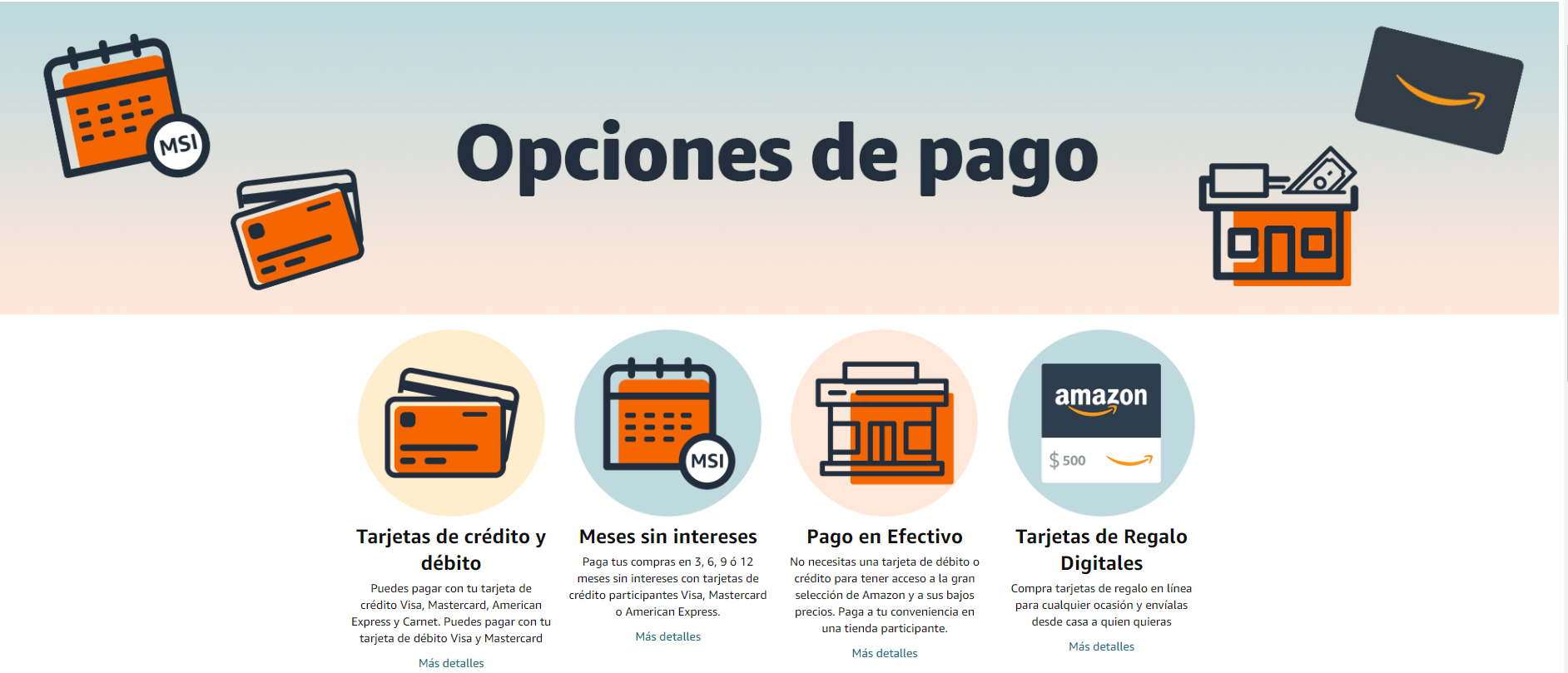 ¡Amazon México agrega nuevas opciones para el pago en efectivo!