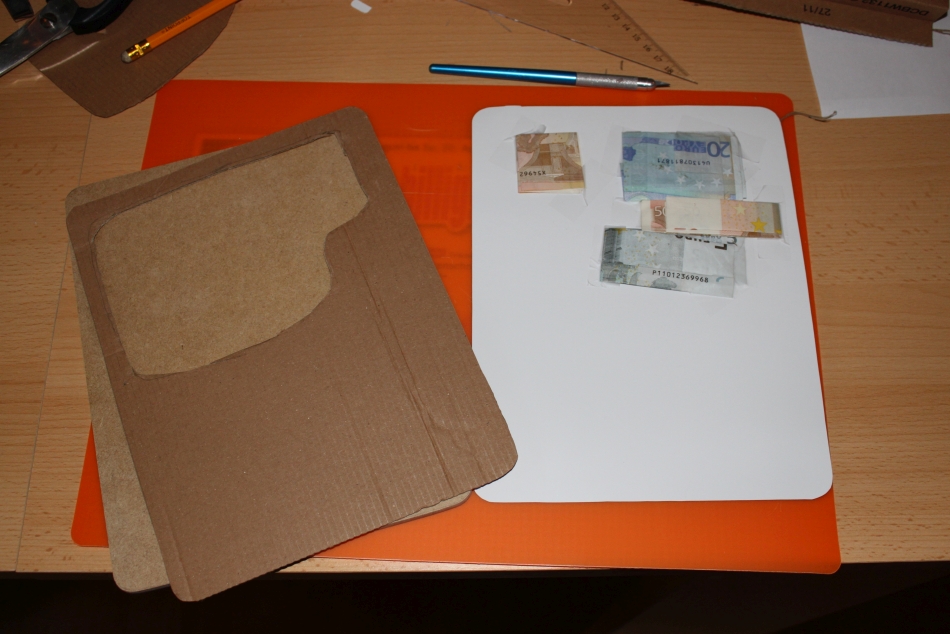 Anleitung Geldgeschenk für ein iPad oder Tablet