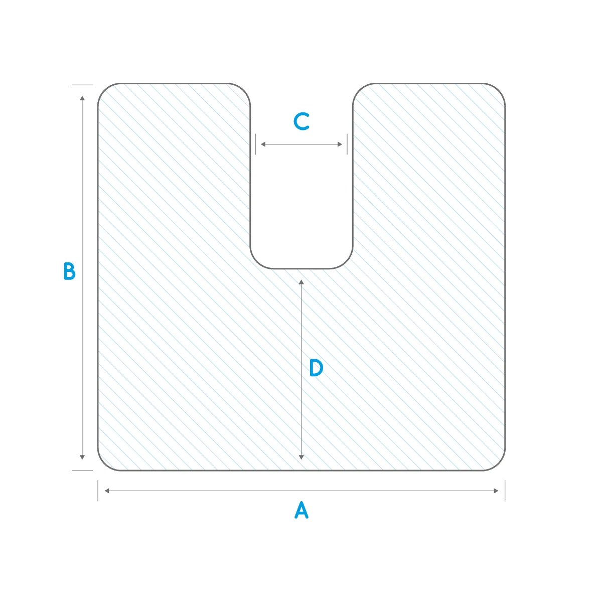 Seat Open Rear Gel Ovations