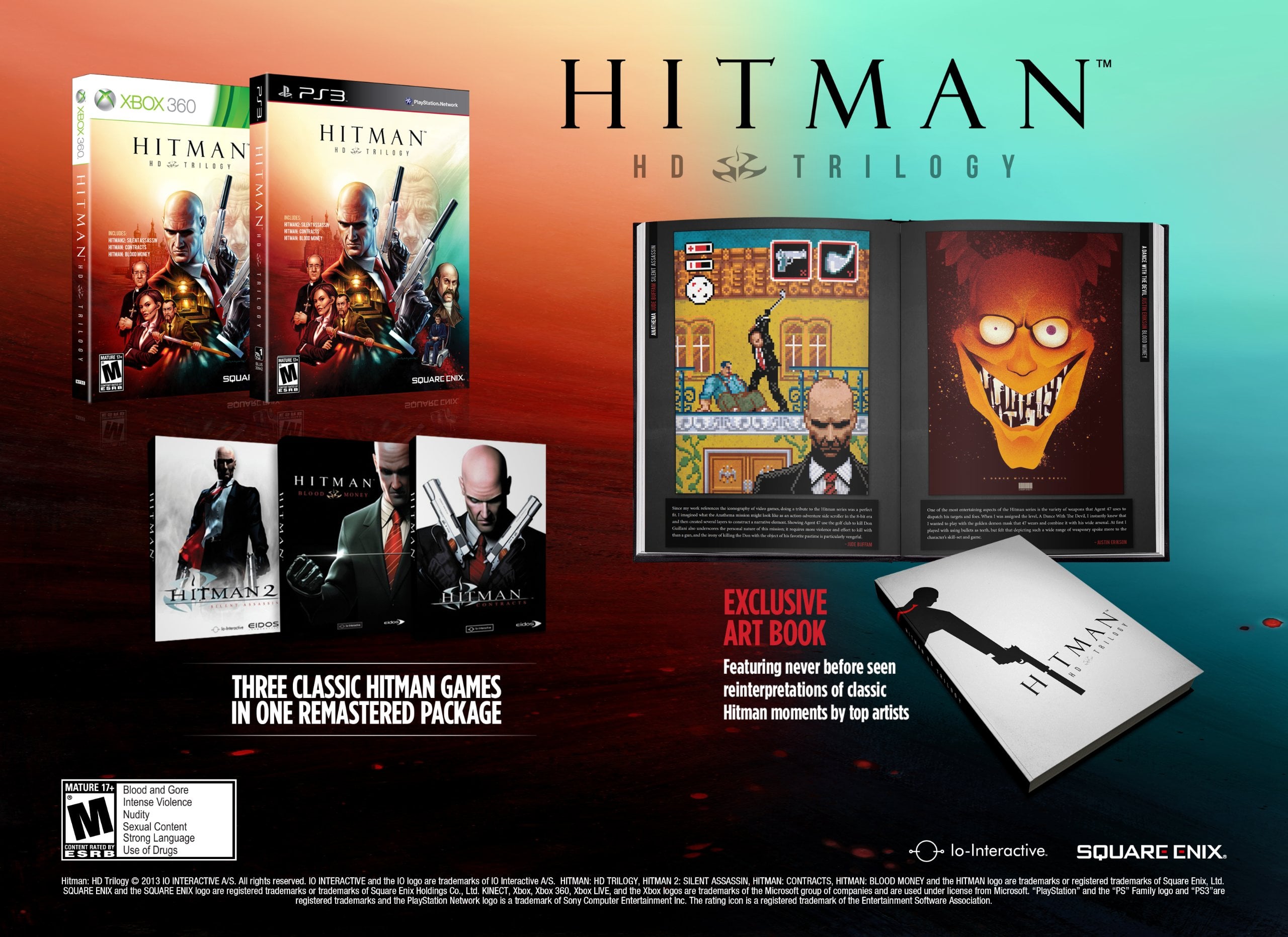 Hitman HD Trilogy release date set Gematsu