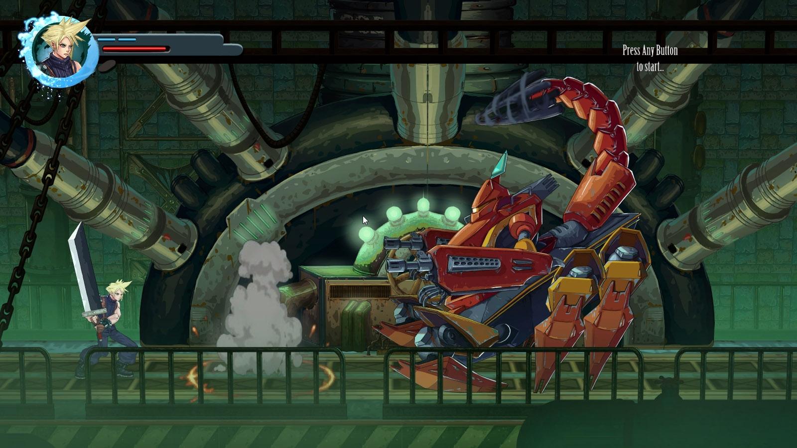 Dusty's Revenge studio making unofficial Final Fantasy VII 2D side