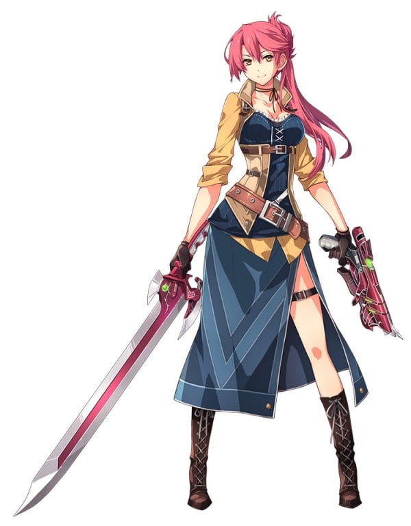 The Legend of Heroes Trails of Cold Steel III details Sara, Sharon, Victor, Angelica, and