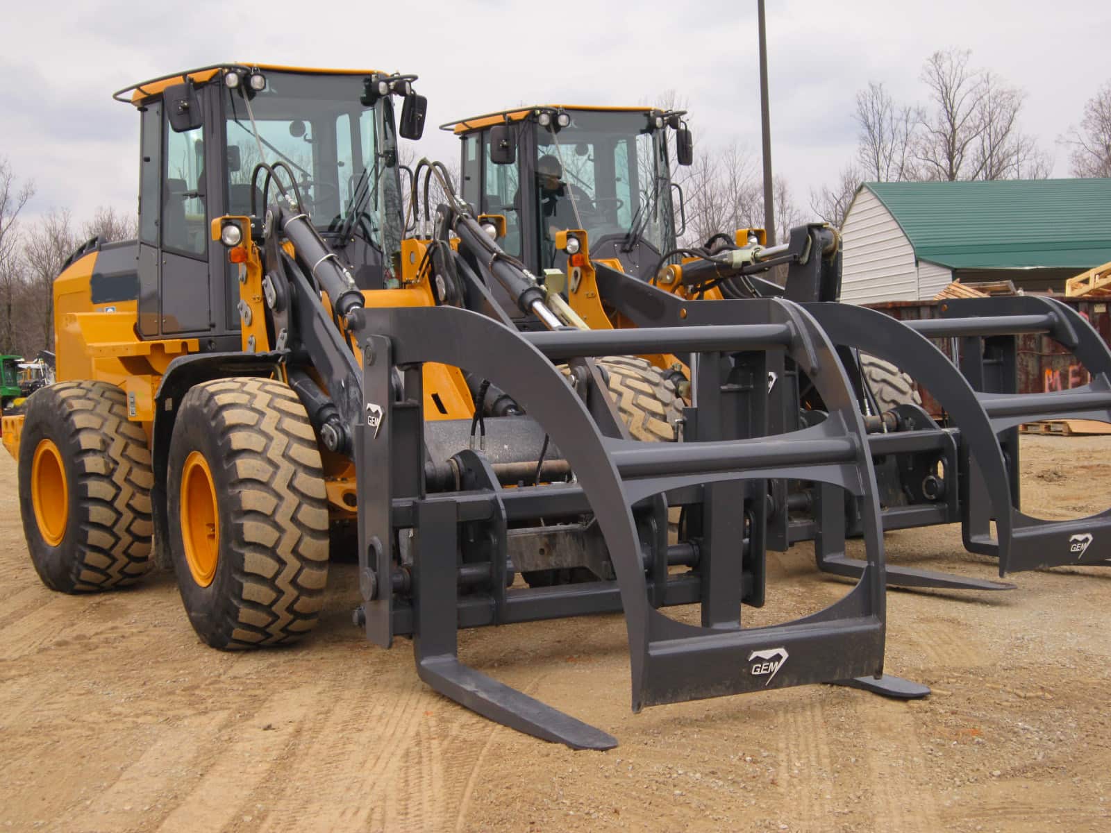 Wheel Loader Log & Lumber Forks GEM Attachments