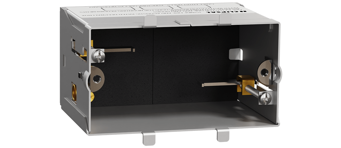 Clipsal by Schneider Electric 157MDF Deep FireRated Metal Wall Box