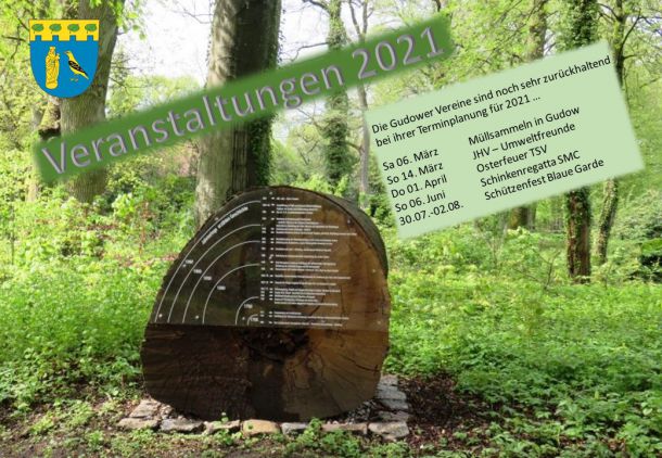 Vorläufige Terminplanung 2021 Gemeinde Gudow