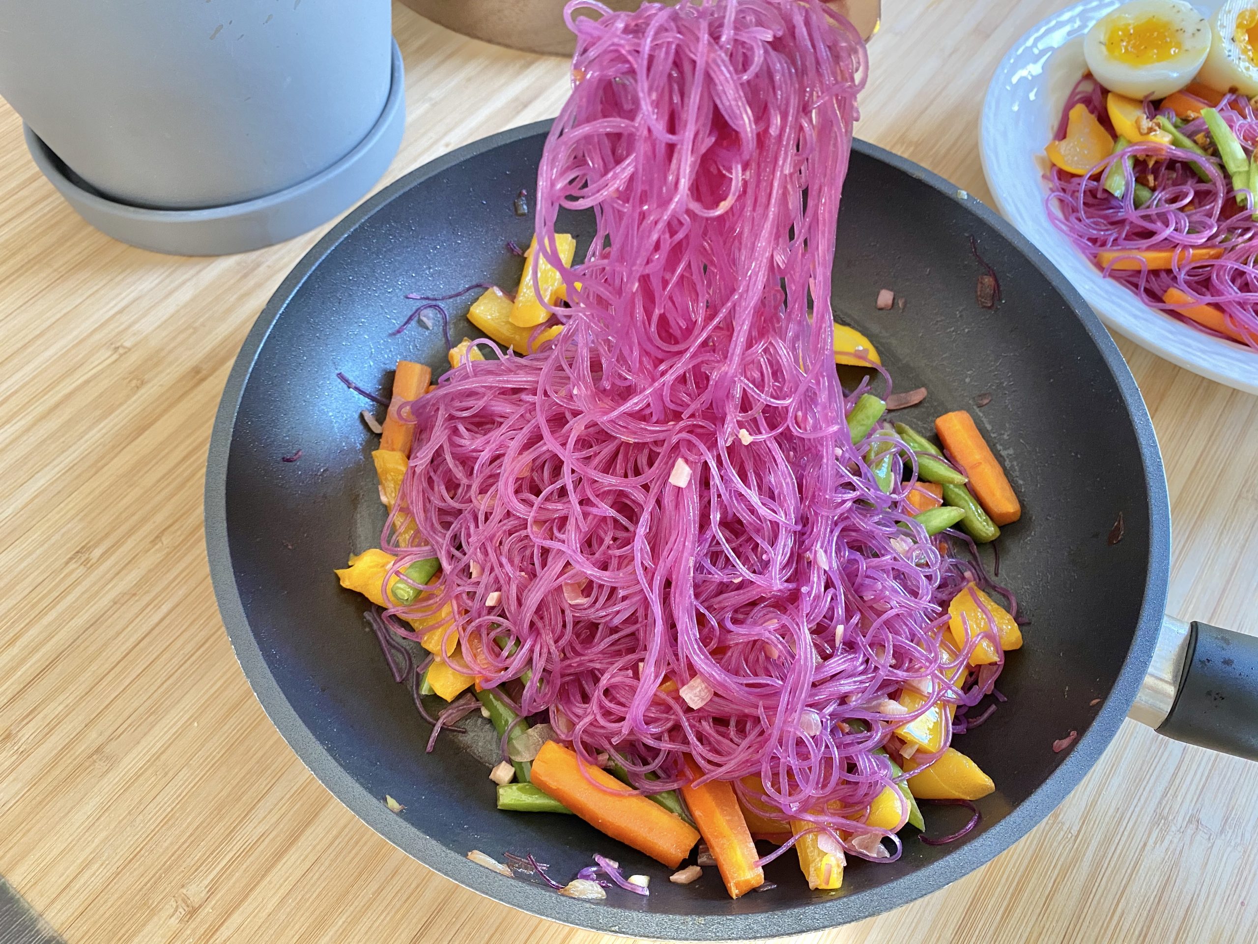 The Epic Pink Pancit (Filipino Stir Fry Noodles Pink Version) Gem