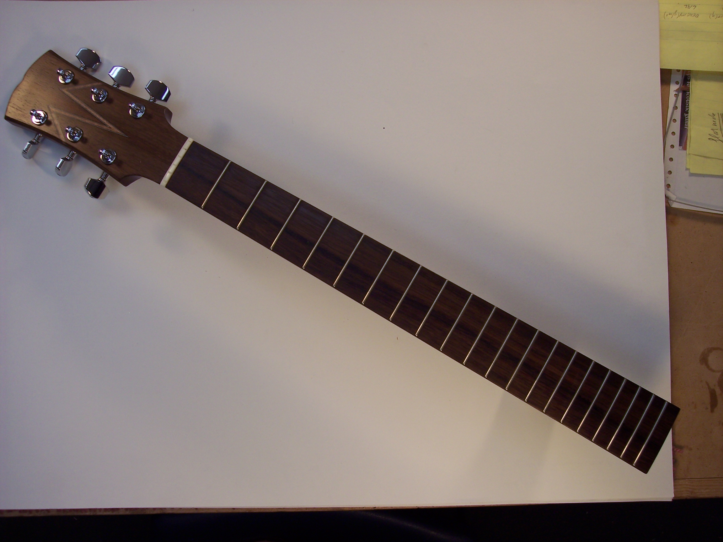David MacCubbin replaces the guitar truss rod with the Carbon Fiber DTube Neck Stiffener