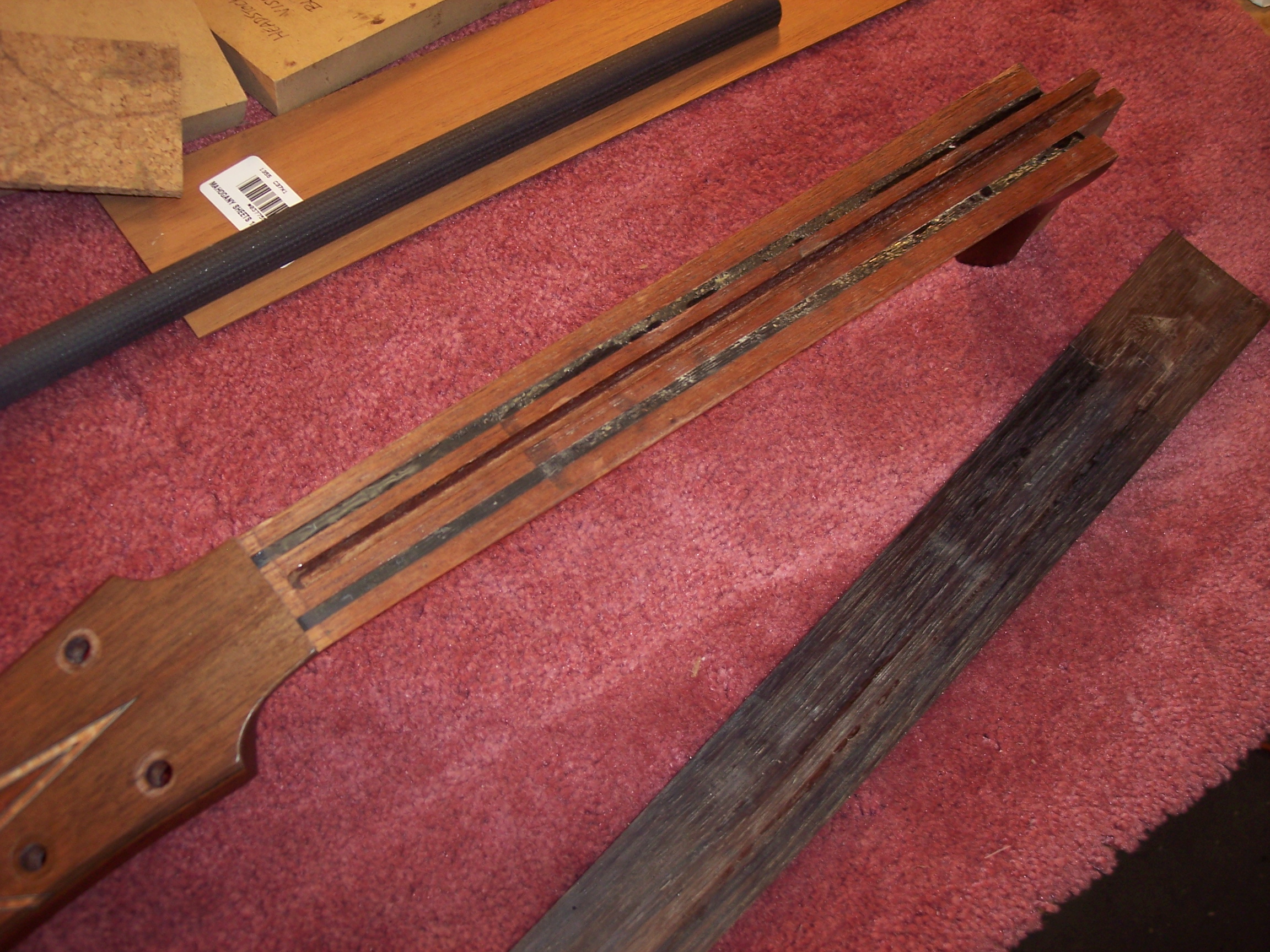 David MacCubbin replaces the guitar truss rod with the Carbon Fiber D