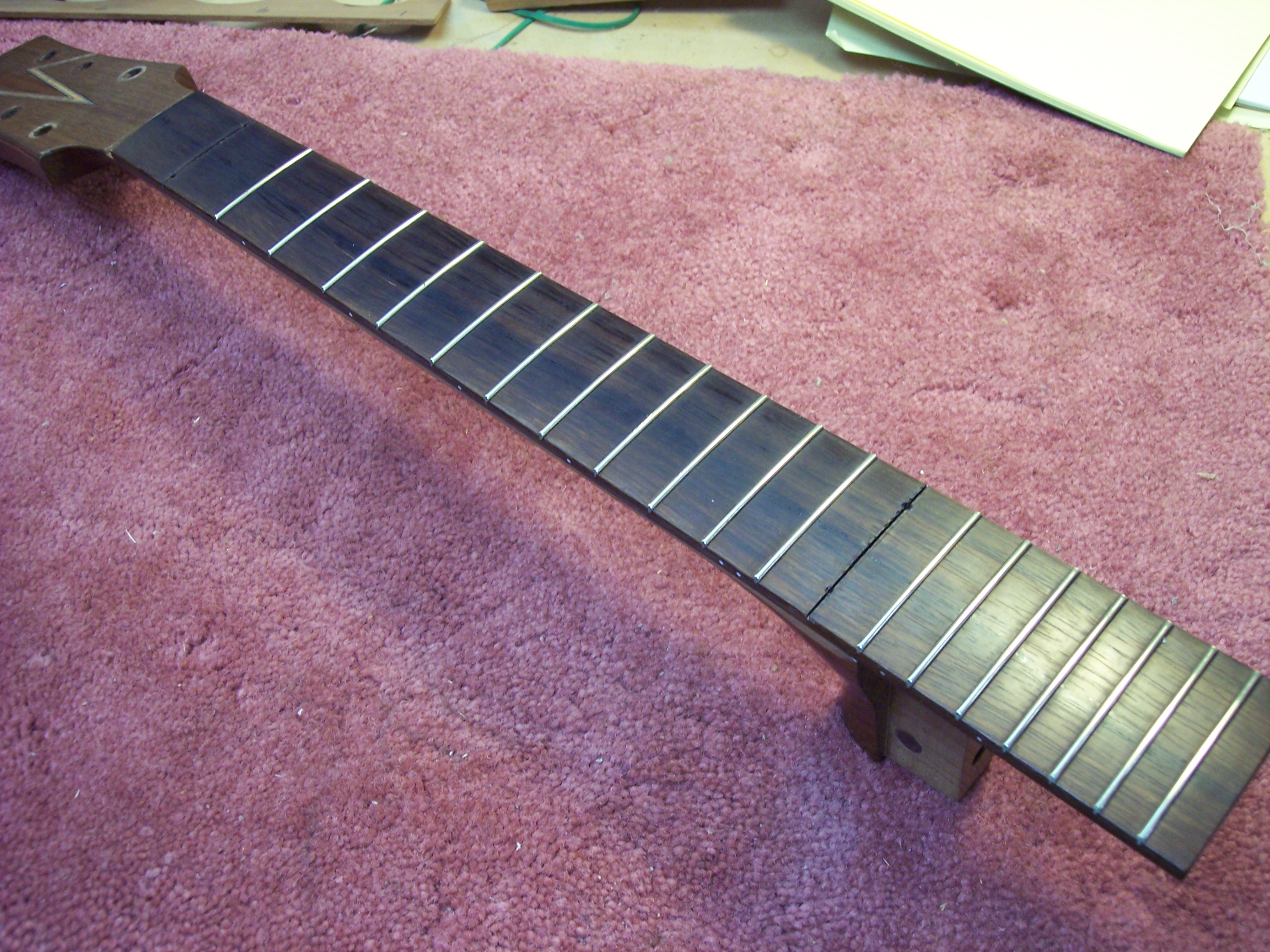 David MacCubbin replaces the guitar truss rod with the Carbon Fiber D