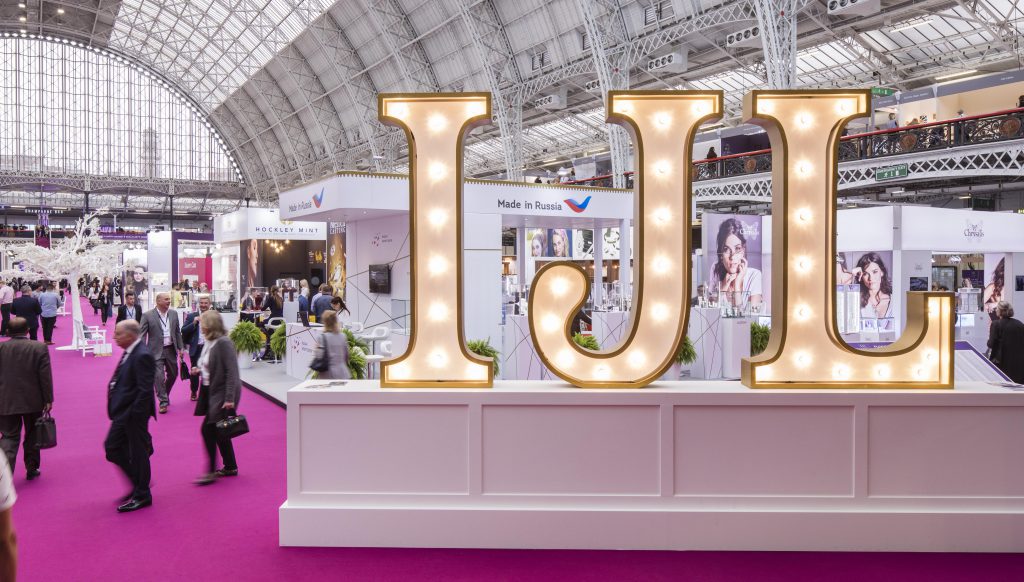 GEMOMETRICS EXHIBITS ON INTERNATIONAL JEWELLERY LONDON (24 SEPT, 2018