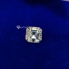 Asscher Moissanite G-H-I Color