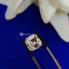 Asscher Moissanite G-H-I Color