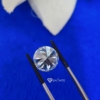 Round Cut Shape Colorless Loose Moissanite For Jewelry, D-E-F Color
