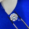 Round Cut Shape Colorless Loose Moissanite For Jewelry, D-E-F Color